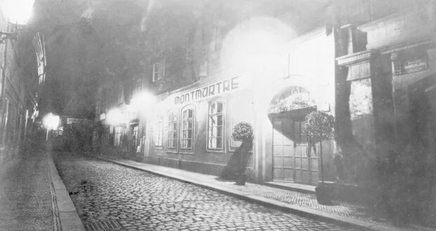 Montmartre historicke foto